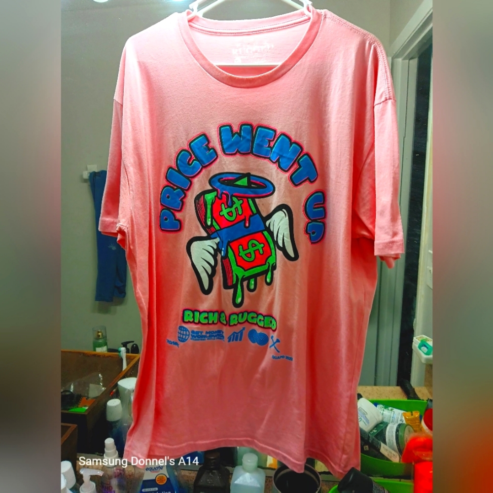 Mens graphic tee shirt